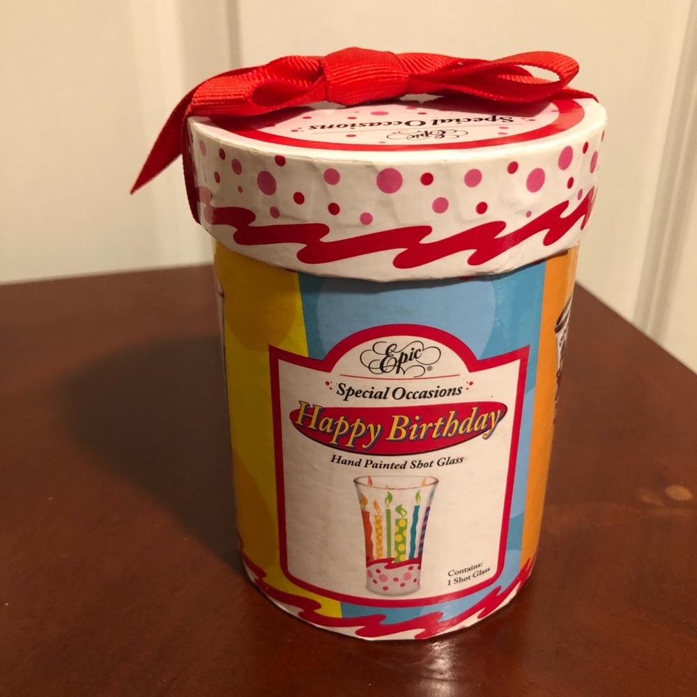 Happy Birthday Shot Glass